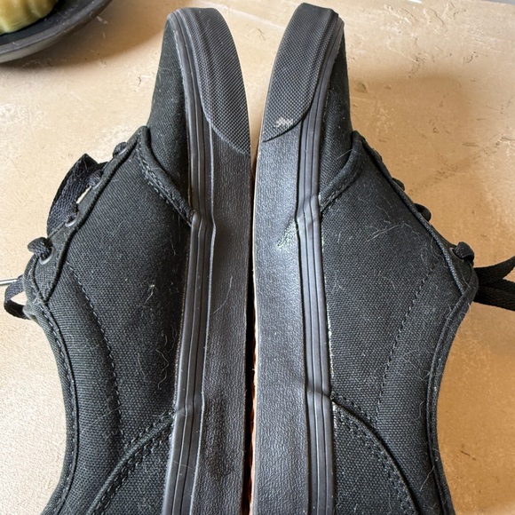 Vans All-Black Canvas Sneakers - Picture 4 of 10